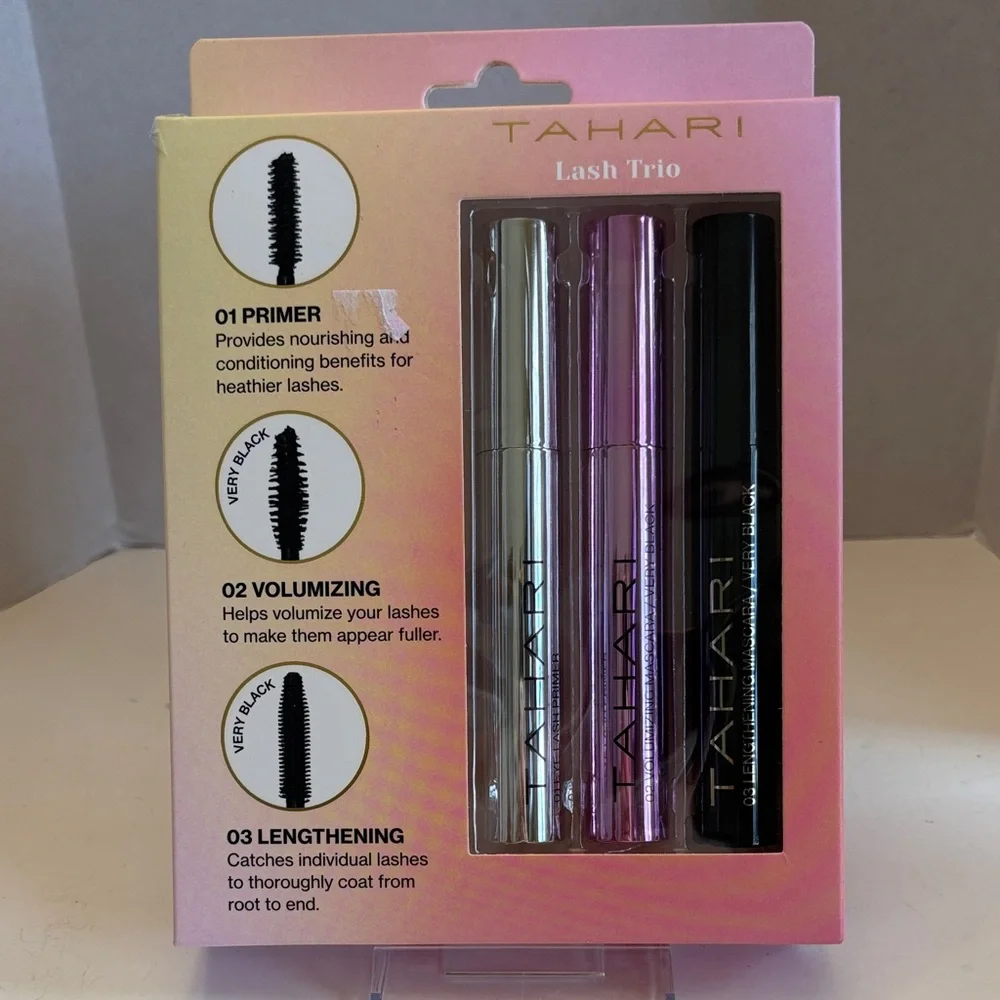 💕5/25💕Tahari Lash Trio Mascara Set - Black